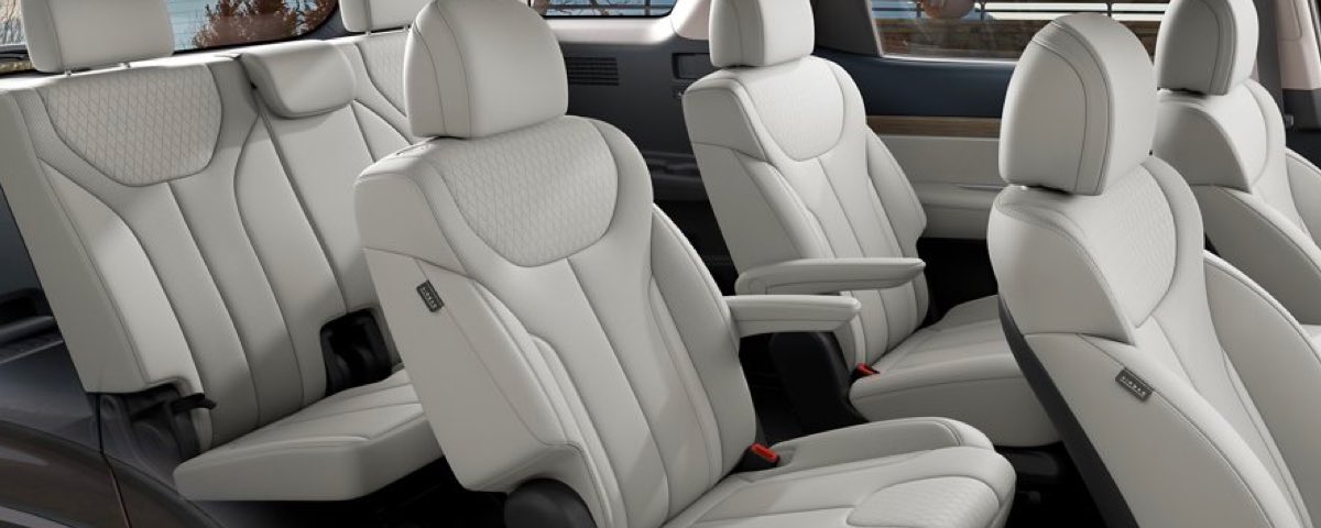 Three rows. All first class.